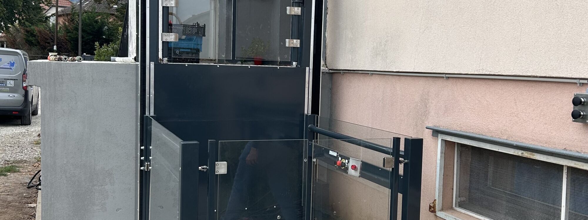 INSTALLATION ELEVATEUR STRATEGOS A SOULTZ PRES DE GUEBWILLER Gérardmer