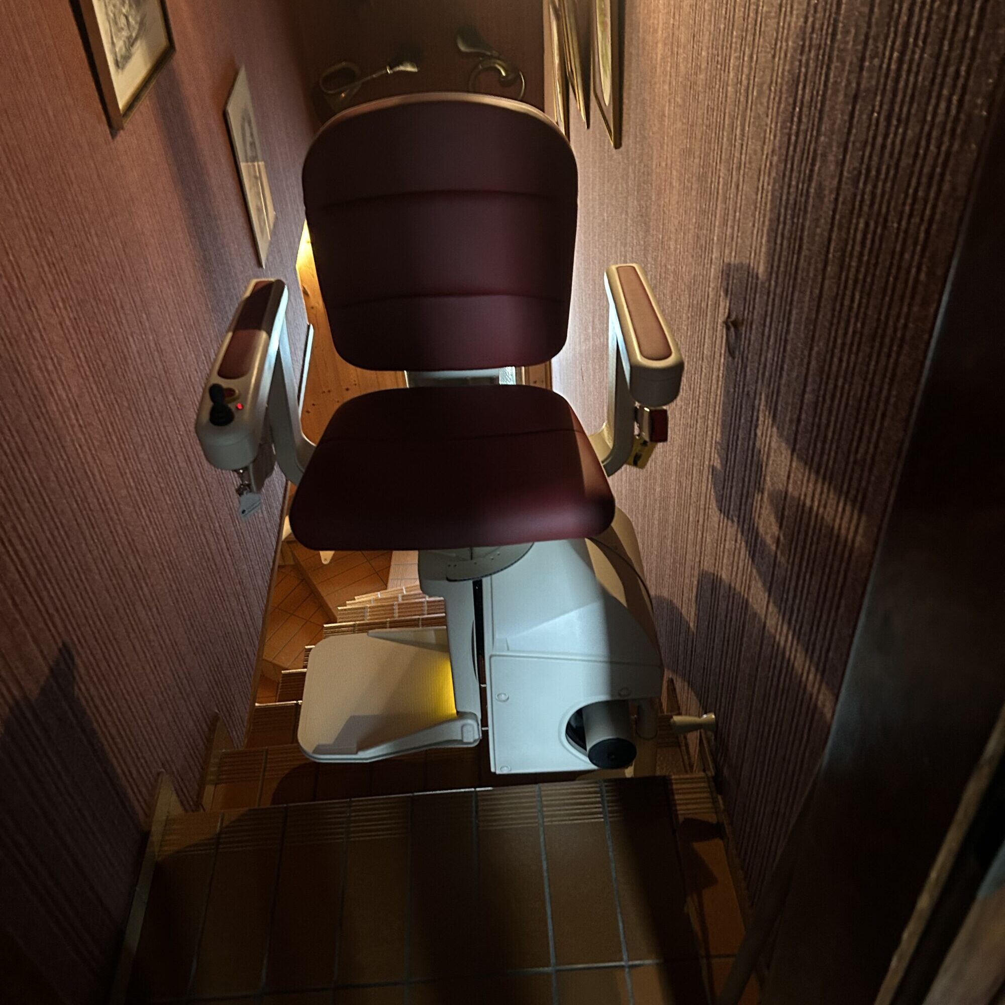 Installation &agrave; ENSISHEIM monte escaliers free lift ED MONTE ESCALIERS Wittelsheim